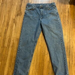 Carhartt Men's Relaxed Fit Denim Jeans in Blue